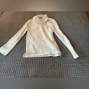 White J Crew Turtleneck Sweater. Small.